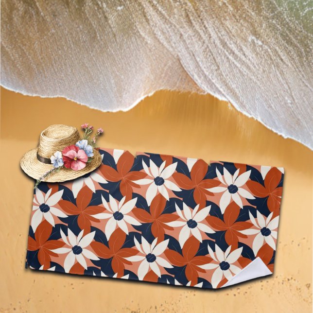 Terracotta auf dem Monte Tamaro Strandtuch (Von Creator hochgeladen)