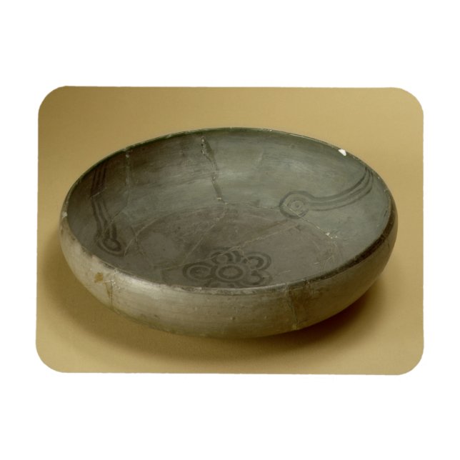 Terracotta bemalt graue Ware, Hastinapur, 800-400 Magnet (Horizontal)