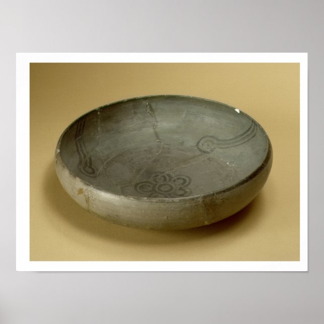 Terracotta bemalt graue Ware, Hastinapur, 800-400 Poster (Vorne)