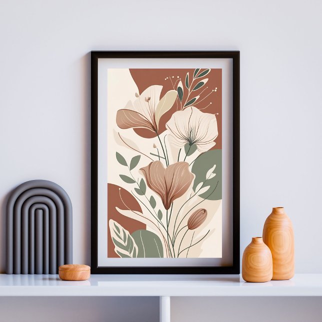 Terracotta Bloom Poster (Von Creator hochgeladen)