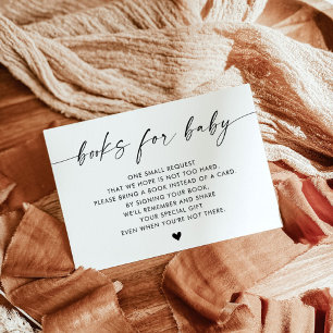 Terracotta-Bücher für Babynahrung   Gender Neutral Einladung