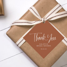 Terracotta Calligraphy Script Danke