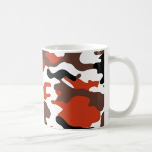 Terracotta Camouflage Tasse