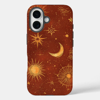 Terracotta Celestial Dreams Boho Phone Case