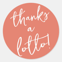 Terracotta Dank Lotto Sticker