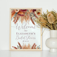 Terracotta Fall Getrocknete Blume Pampas Gras Will