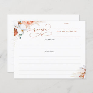 Terracotta Floral Boho Brautparty Rezept