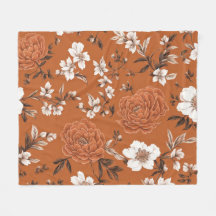 Terracotta Floral Patches