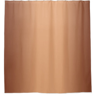 Terracotta Gradient Duschvorhang