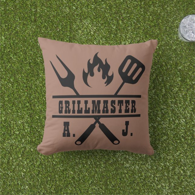 Terracotta Grillmaster Utensil Kissen (Golfball-Marker)