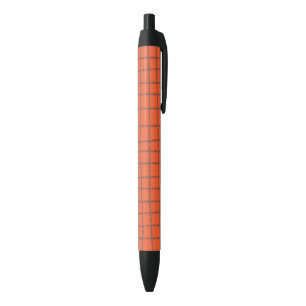Terracotta Karo Muster glatt und stilvoll Kugelschreiber