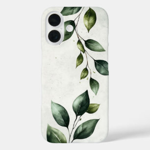 Terracotta Leavescape iPhone 16 Hülle