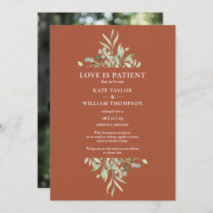 Terracotta-Liebe ist die Ankündigung von Patienten