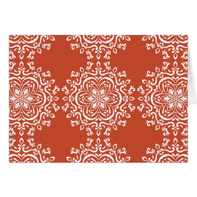 Terracotta Mandala (Vorderseite (Horizontal))