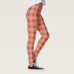 Terracotta Mandala Leggings
