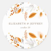 Terracotta Moderne Skripte Elegante Hochzeit im He