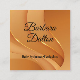 Terracotta Ocher Beige Gold Terminkarte