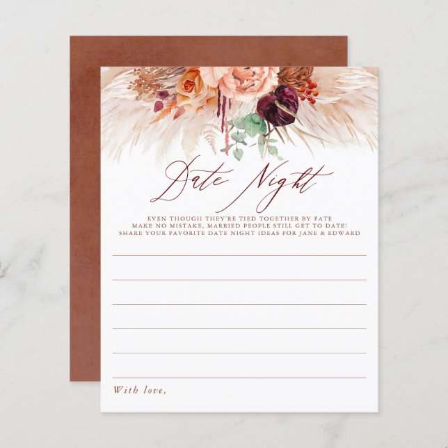 Terracotta Pampas Grass Florenz (Vorne/Hinten)