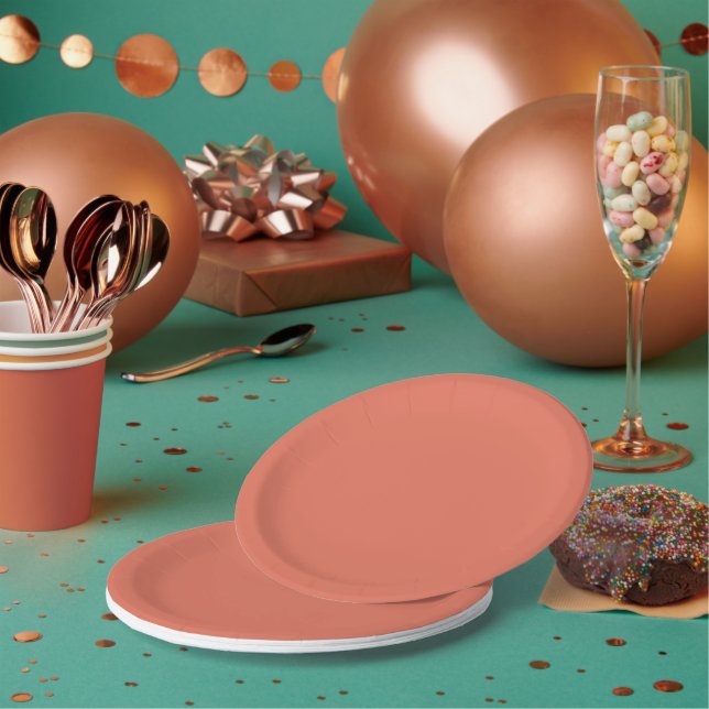 Terracotta Pappteller (Multi)