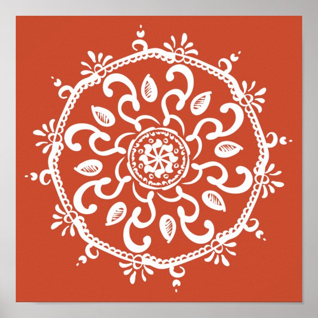Terracotta Poster (Vorne)