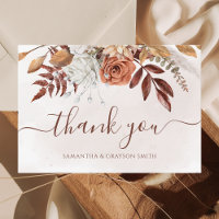 Terracotta Rust Floral Boho Hochzeit im Herbst Vie