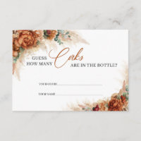 Terracotta schätzen, wie viele Korken in der Flasc