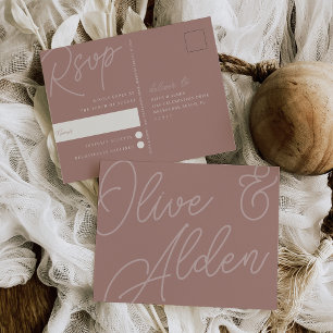 Terracotta Script Watermark-UAWG Postkarte