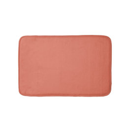Terracotta Solid Color Badematte