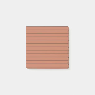 Terracotta Stylish Stationery Post-it Klebezettel