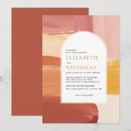 Terracotta Sunrise | Einladung von Boho