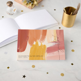 Terracotta Sunrise | Wedding Guest Book Gästebuch