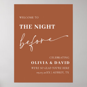 Terracotta - The Night Before Probe Dinner Poster