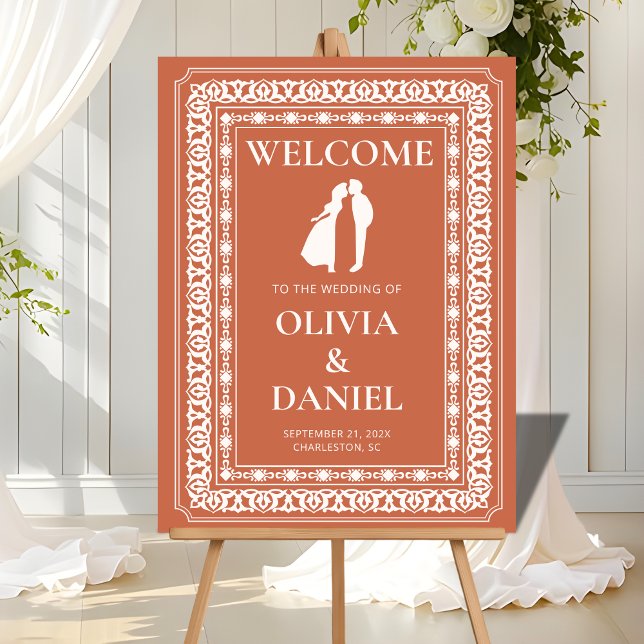 Terracotta Tile Wedeldisplay Acrylschild (Von Creator hochgeladen)