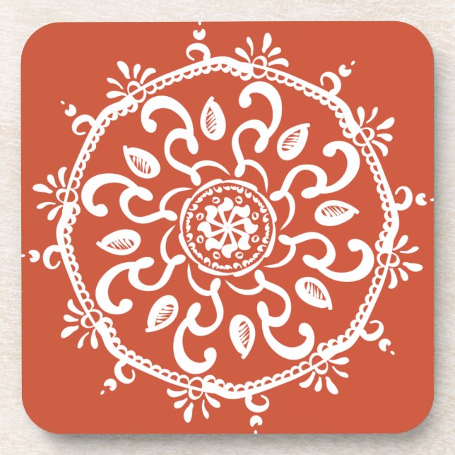 Terracotta Untersetzer (Vorderseite)