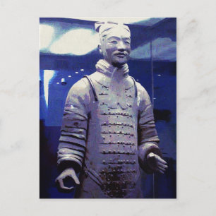 Terracotta Warrior Postkarte