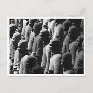 Terracotta Warriors Xian China Fotografie Foto Postkarte