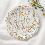 Terracotta Wildblume Boho Wedding im Blumengarten Pappteller<br><div class="desc">Feiern Sie Ihre Hochzeit mit unserer Wildblume Boho Wedding in Bloom Garden Paper Teller. Diese Teller sind mit einem charmanten Design der Wildblume verziert und bringen eine Touch von natürlicher Schönheit in Ihren Empfang. Das Thema "In Bloom" verleiht ein Gefühl von Romantik und freimütiger Eleganz in jedes Detail. Feine Wildblumen...</div>