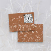 Terracotta Wildblume Sketch Online UAWG QR Code