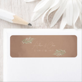 Terrakotta-Boho-Minimalist-Hochzeit