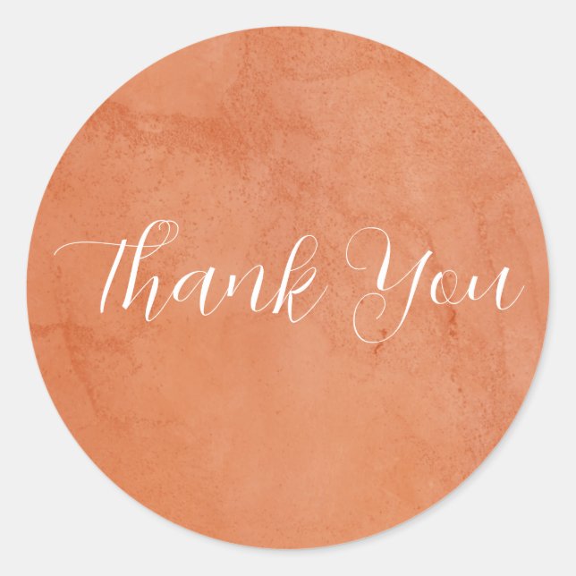 Terrakotta-Eukalyptus-Burgunderrot-Orangen-Blumenm Runder Aufkleber (Vorderseite)