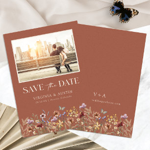 Terrakotta-Foto-Boho-Save-The-Date Save The Date