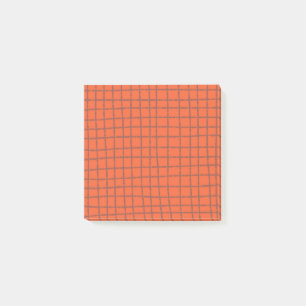 Terrakotta-Karomuster Stylisch und praktisch Post-it Klebezettel