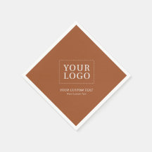 Terrakotta-Marken-Logo-Promotion für Unternehmen