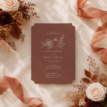 Terrakotta-Rost-Kürbis-Sonnenblumen-Hochzeit