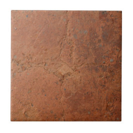 Terrakotta-rot, einfache rustikale fliese