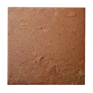 Terrakotta-rot, einfache rustikale fliese
