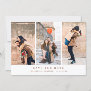 Terrakotta-Rustikal-Blumen-Herbst-Wildblumen-Foto Save The Date