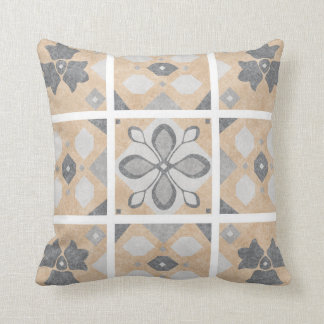 Terrakotta-Vintage-Fliesen-Design Kissen