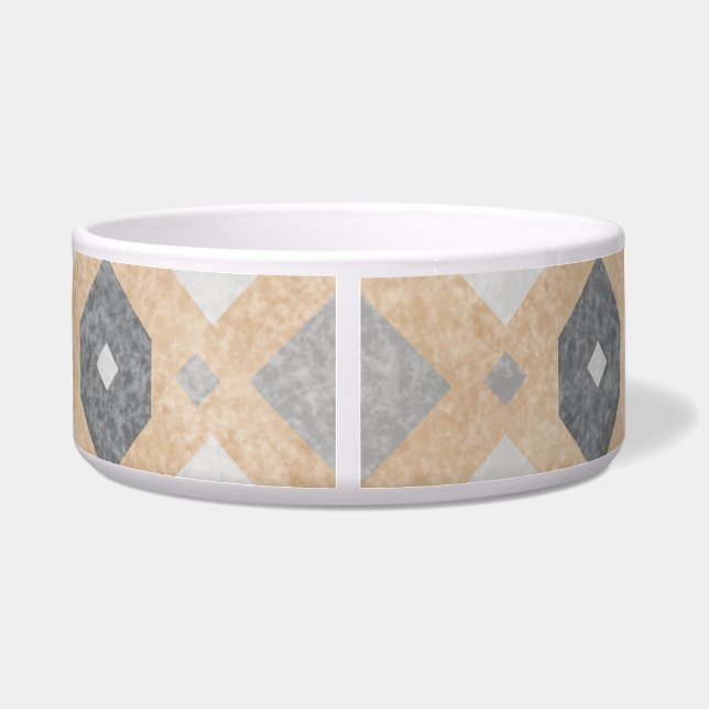 Terrakotta-Vintager Fliesen-Entwurf Napf (Rückseite)