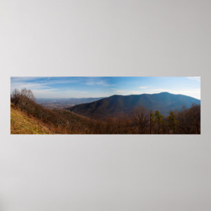 Terrapin Mountain im Herbst, Virginia Poster